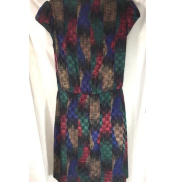 Pure Argenti Wrap Dress Cap Sleeve Vintage Size 10 - Picture 4 of 6